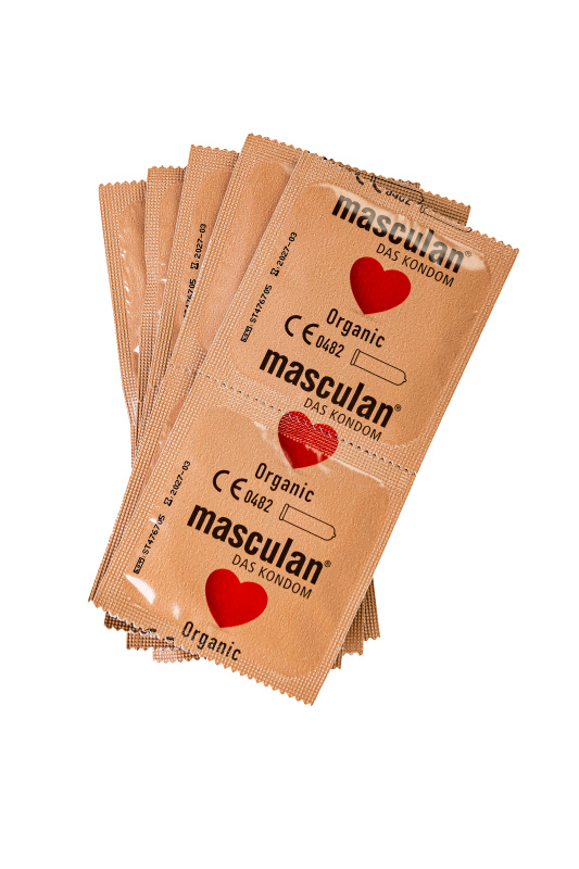 Фото Masculan Презервативы masculan  ORGANIC № 10 утонченные, 18,5 см, 5.3 см, 10 шт.