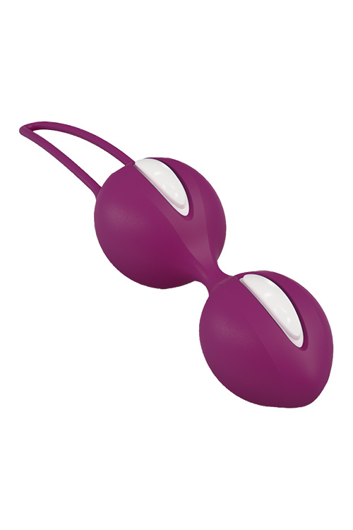 Fun Factory, Германия Шарик вагинальные Fun Factory SMARTBALLS DUO, силикон, фиолетовый, 17 см — купить в Минске Фото Fun Factory, Германия Шарик вагинальные Fun Factory SMARTBALLS DUO, силикон, фиолетовый, 17 см