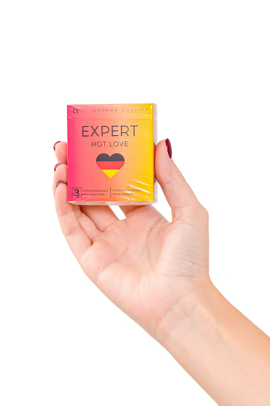 Презервативы EXPERT Hot Love, с разогревающим эффектом , 3 шт — купить в Минске Изображение Презервативы EXPERT Hot Love, с разогревающим эффектом , 3 шт