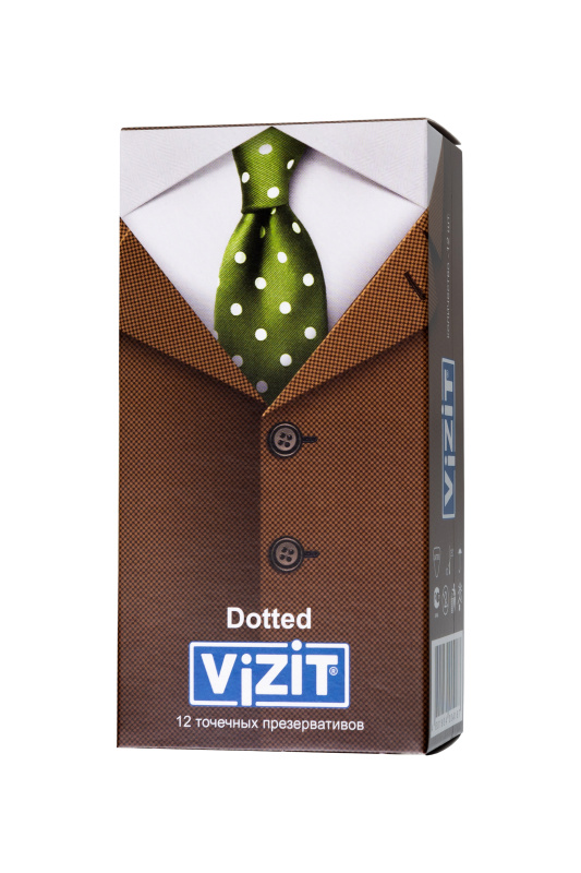 Презервативы Vizit, точечные, латекс, 18 см, 5,2 см, 12 шт. — купить в Минске Изображение Презервативы Vizit, точечные, латекс, 18 см, 5,2 см, 12 шт.