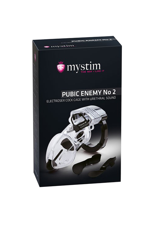 Фото MYSTIM Электростимулятор Mystim Pubic Enemy,ABS  пластик, прозрачный, 8,2 см