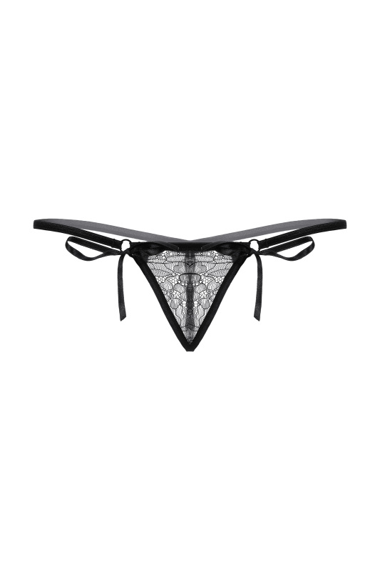 Изображение SoftLine Collection, Польша Стринги на завязках SoftLine Collection, черный, S/L