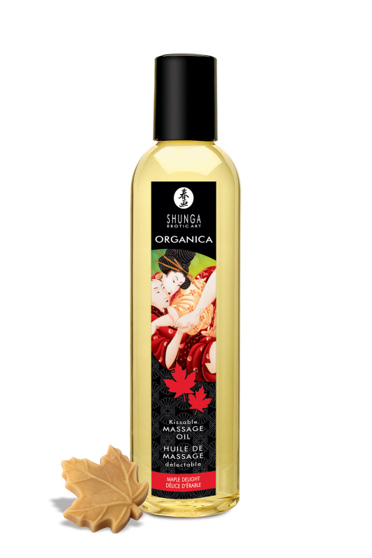 Shunga, Канада Масло массажное Shunga Organica «Кленовое наслаждение» (Maple Delight), 240 мл — купить в Минске Изображение Shunga, Канада Масло массажное Shunga Organica «Кленовое наслаждение» (Maple Delight), 240 мл