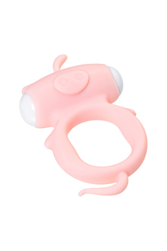 Фото A-toys by TOYFA Виброкольцо на пенис A-Toys by TOYFA Kear, силикон, розовое, Ø 2 см