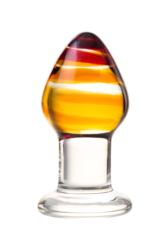 Изображение Sexus Glass Анальная втулка Sexus Glass, стекло, прозрачная, 9 см, Ø 4 см