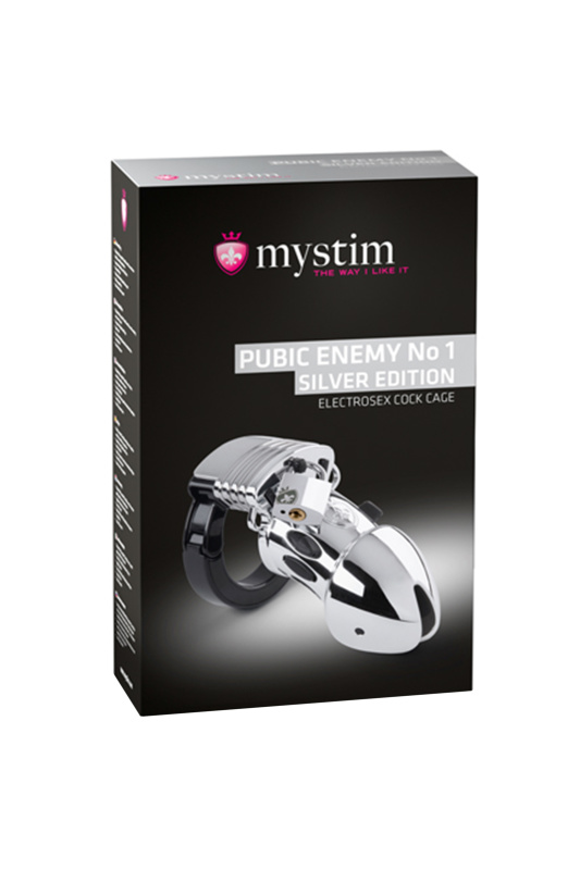 MYSTIM Электростимулятор Mystim Pubic Enemy No 1, хирургическая сталь, серебряный, 8,2 см — купить в Минске Изображение MYSTIM Электростимулятор Mystim Pubic Enemy No 1, хирургическая сталь, серебряный, 8,2 см
