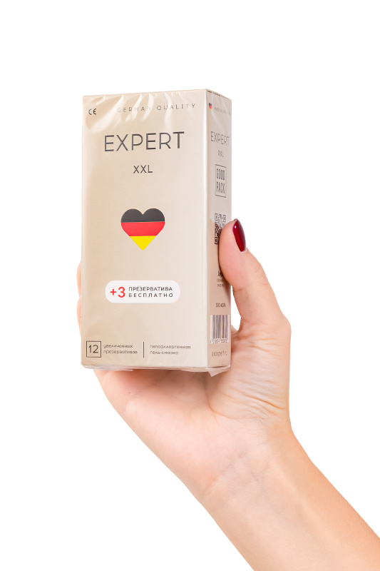 Изображение  Презервативы EXPERT Classic XXL, увеличенного размера, 15 шт
