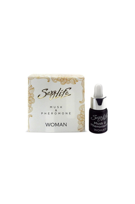 Изображение Sexy Life Ароматическое масло  с феромонами Sexy Life женские, Musk and Pheromone 5 мл
