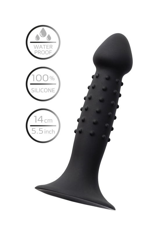 A-toys by TOYFA Анальный фаллоимитатор A-Toys by TOYFA Spikn, силикон, черный, 14 см — купить в Минске Изображение A-toys by TOYFA Анальный фаллоимитатор A-Toys by TOYFA Spikn, силикон, черный, 14 см