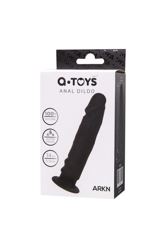 A-toys by TOYFA Анальный фаллоимитатор A-Toys by TOYFA Arkn, силикон, черный, 14 см — купить в Минске Изображение A-toys by TOYFA Анальный фаллоимитатор A-Toys by TOYFA Arkn, силикон, черный, 14 см