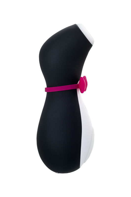 Фото Satisfyer, Германия Вакуумно-волновой бесконтактный стимулятор клитора Satisfyer Penguin, силикон, черный, 10,8 см