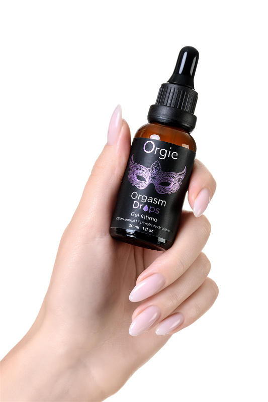 Изображение Orgie, Португалия Интимный гель для клитора ORGIE Orgasm Drops, с разогревающим эффектом, 30 мл