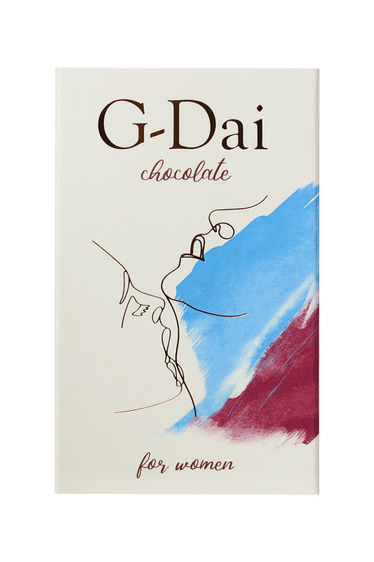 Изображение  Возбуждающий шоколад для женщин G-Dai, 15 гр