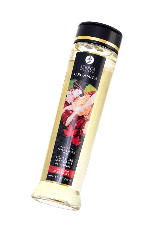 Shunga, Канада Масло массажное Shunga Organica «Кленовое наслаждение» (Maple Delight), 240 мл — купить в Минске Изображение Shunga, Канада Масло массажное Shunga Organica «Кленовое наслаждение» (Maple Delight), 240 мл