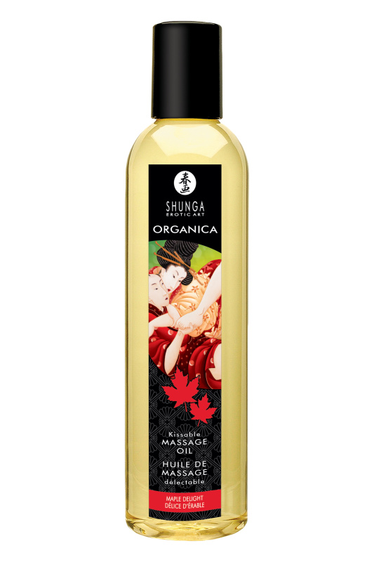 Shunga, Канада Масло массажное Shunga Organica «Кленовое наслаждение» (Maple Delight), 240 мл — купить в Минске Изображение Shunga, Канада Масло массажное Shunga Organica «Кленовое наслаждение» (Maple Delight), 240 мл