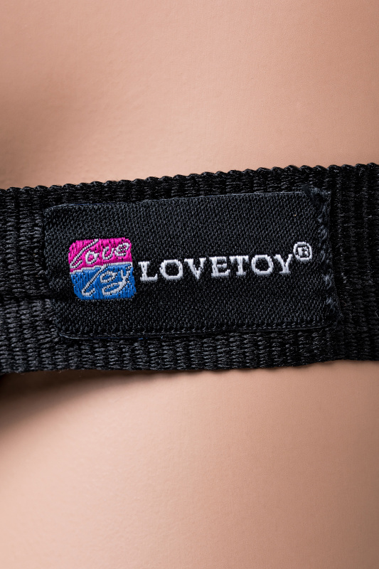 Lovetoy, Китай Страпон на креплении LoveToy с поясом Harness, реалистичный, neoskin, телесный, 17 см — купить в Минске Фото Lovetoy, Китай Страпон на креплении LoveToy с поясом Harness, реалистичный, neoskin, телесный, 17 см