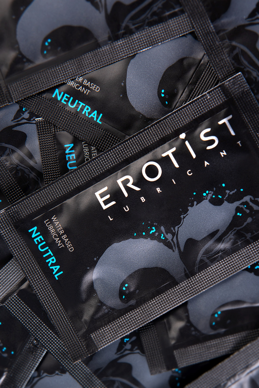 Фото Erotist Lubricant Лубрикант Erotist на водной основе NEUTRAL, нейтральный, саше, 4 мл