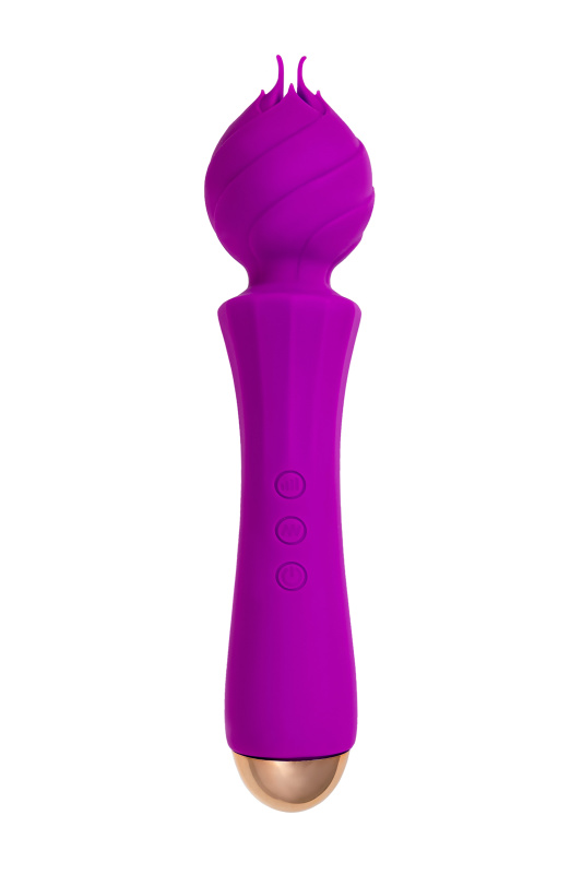 Изображение Flovetta by toyfa, Китай Вибратор Flovetta by Toyfa HYACINTH, силикон, фиолетовый, 21,5 см