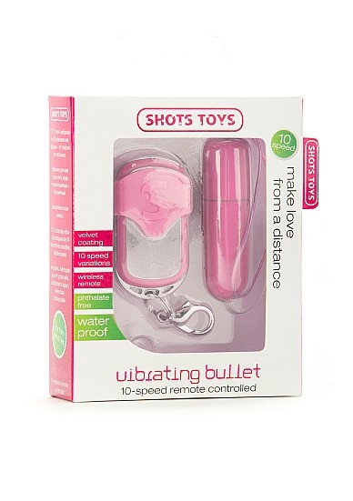 Изображение Shotsmedia, Голландия Вибропуля  Remote Vibrating Bullet розовая