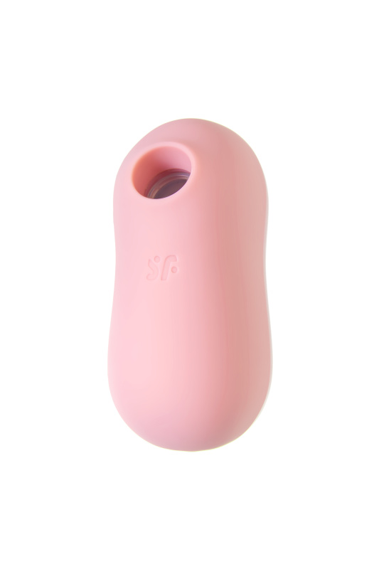 Фото Satisfyer, Германия Вакуум-волновой бесконтактный стимулятор клитора Satisfyer Cotton Candy, силикон, розовый, 8,6 см
