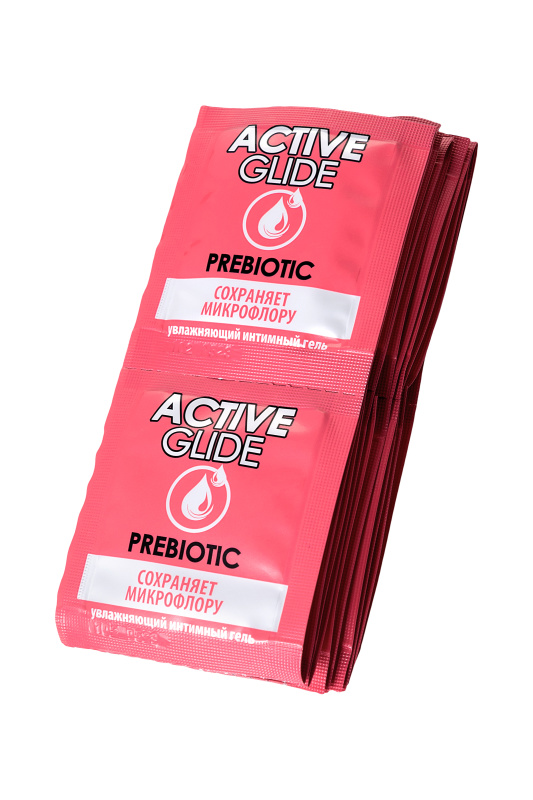 Фото  Увлажняющий интимный гель ACTIVE GLIDE PREBIOTIC,  3г 20 шт в упаковке