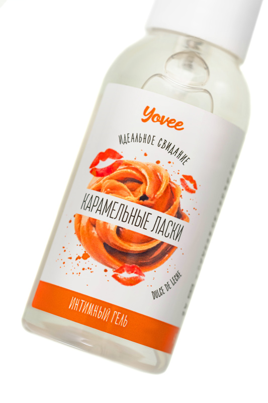 YOVEE Съедобная гель-смазка Yovee «Карамельные ласки» с Д-Пантенолом, со вкусом «Dulce de Leche», 50 мл — купить в Минске Фото YOVEE Съедобная гель-смазка Yovee «Карамельные ласки» с Д-Пантенолом, со вкусом «Dulce de Leche», 50 мл