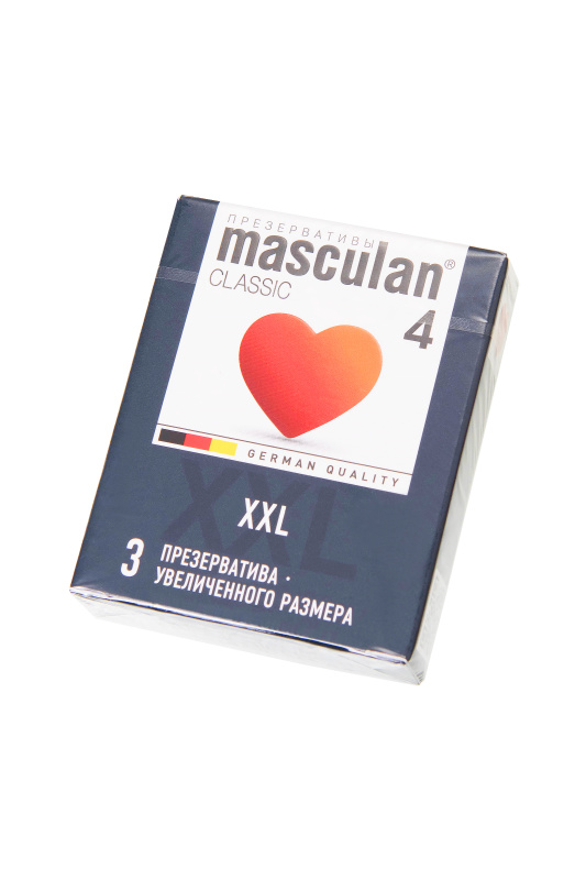 Masculan Презервативы Masculan Classic 4, 3 шт. Увеличенного размера (XXL) розового цвета — купить в Минске Фото Masculan Презервативы Masculan Classic 4, 3 шт. Увеличенного размера (XXL) розового цвета