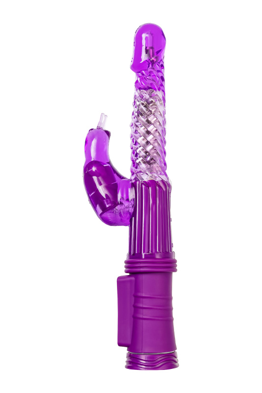 A-toys by TOYFA Вибратор с клиторальным стимулятором A-Toys by TOYFA High-Tech fantasy, TPR, фиолетовый, 24 см — купить в Минске Фото A-toys by TOYFA Вибратор с клиторальным стимулятором A-Toys by TOYFA High-Tech fantasy, TPR, фиолетовый, 24 см