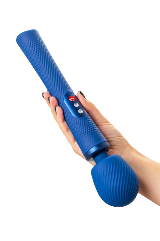 Изображение Fun Factory, Германия Вибромассажер Fun Factory VIM VIBRATING WAND, силикон, синий, 31,3 см