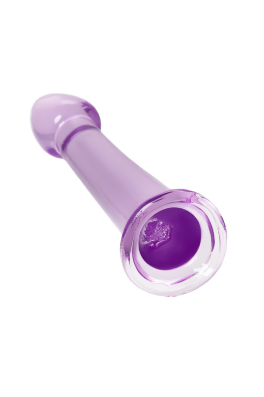 TOYFA Basic Нереалистичный фаллоимитатор TOYFA Basic Jelly Dildo M, TPE, фиолетовый, 18 см — купить в Минске Изображение TOYFA Basic Нереалистичный фаллоимитатор TOYFA Basic Jelly Dildo M, TPE, фиолетовый, 18 см