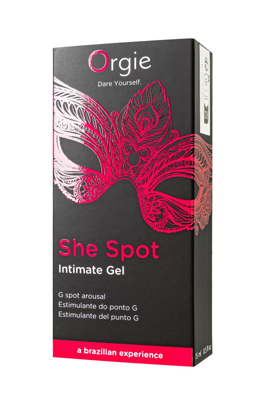 Изображение Orgie, Португалия Интимный гель для точки G ORGIE She Spot с возбуждающим эффектом, 15 мл