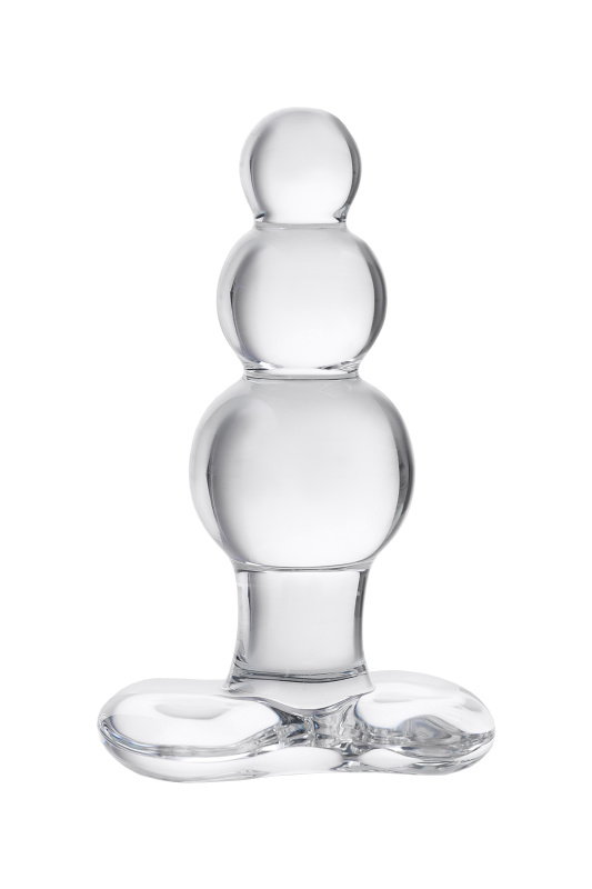 Фото Sexus Glass Анальная втулка Sexus Glass, стекло, прозрачная, 10,5 см, Ø 3,5 см