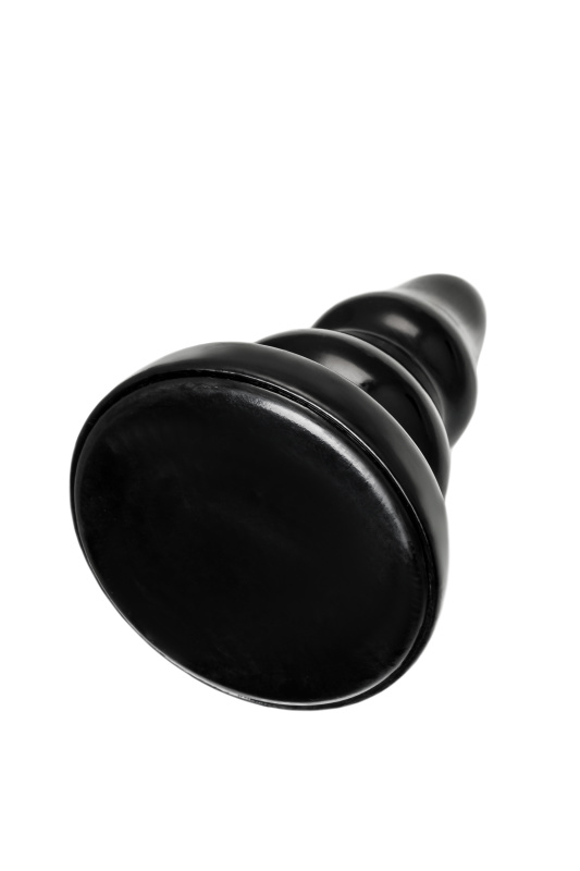 Фото  Анальная втулка POPO Pleasure by TOYFA Monoceros, PVC, черная, 15 см, Ø 7 см