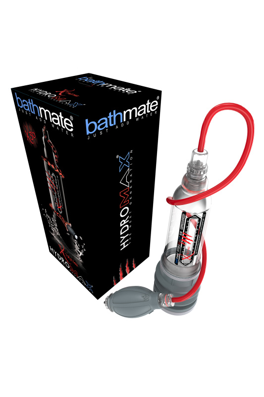 Bathmate, Великобритания Гидропомпа Bathmate Hydromax Xtreme X30, прозрачная, 30 см — купить в Минске Изображение Bathmate, Великобритания Гидропомпа Bathmate Hydromax Xtreme X30, прозрачная, 30 см