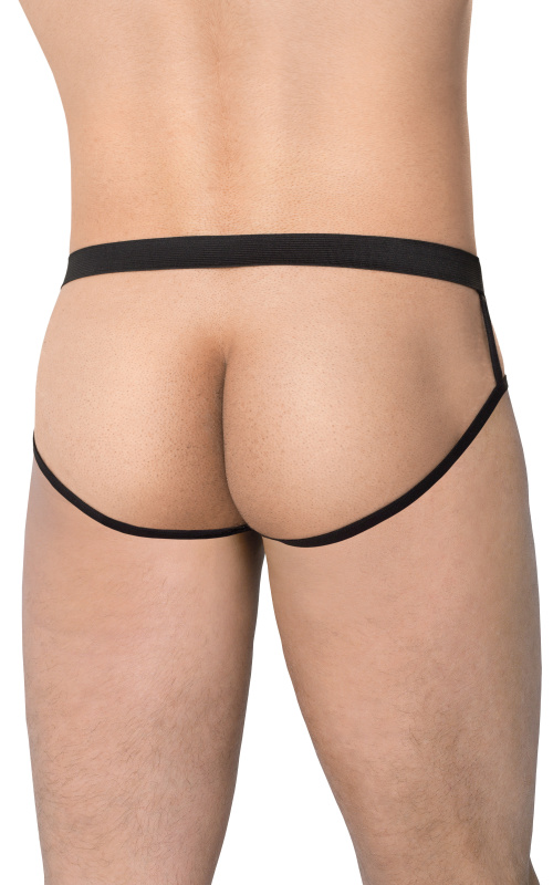 Фото SoftLine Collection, Польша Стринги мужские с вырезом SoftLine Collection, черный, OS