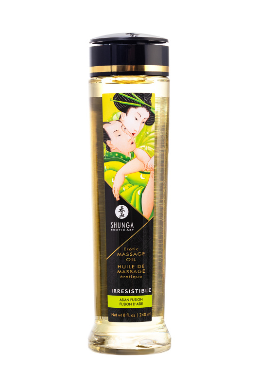 Изображение Shunga, Канада Масло массажное для тела Shunga «Азиатские нотки» (Irresistible. Asian Fusion), 240 мл.