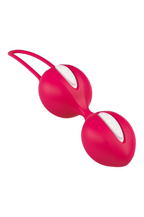 Фото Fun Factory, Германия Вагинальные шарики Fun Factory SMARTBALLS DUO, силикон, красные, 17 см