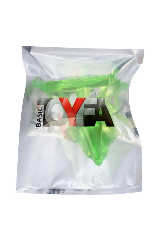 Фото TOYFA Basic Анальная втулка TOYFA Basic, ABS пластик, зеленый, 6,5 см, Ø 2,5 см