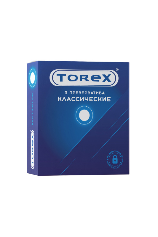 Фото Torex Презервативы Torex, классические, латекс, 19 см, 5,5 см, 3 шт.