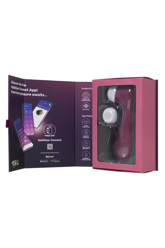 Изображение Satisfyer, Германия Вакуумный стимулятор клитора Satisfyer Pro 2 Generation 3, Bluetooth/App, красный