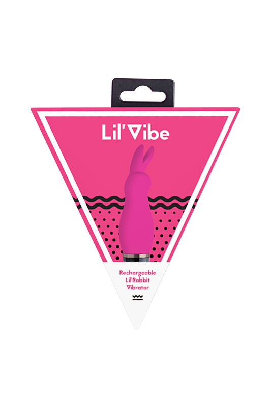 Изображение LilVibe Вибратор с клиторальным стимулятором LilVibe, силикон, розовый, 13 см
