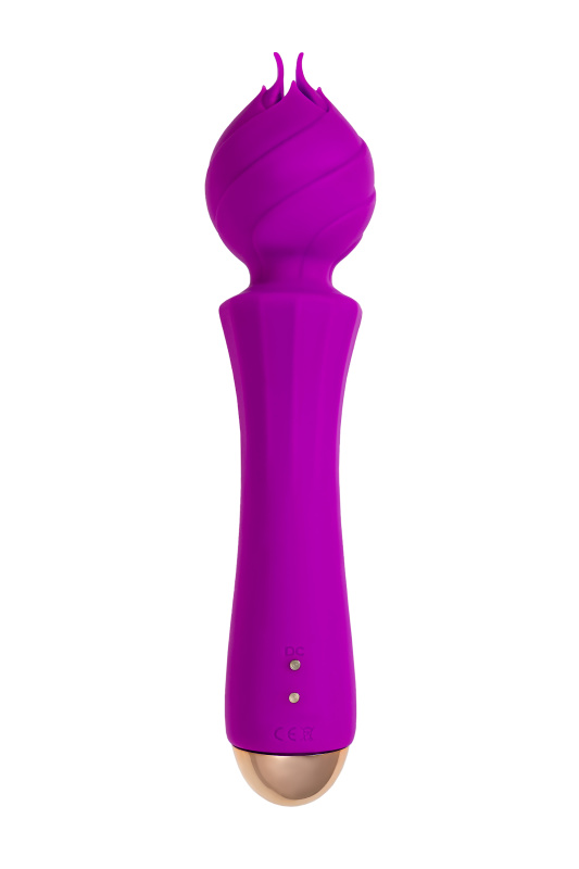 Изображение Flovetta by toyfa, Китай Вибратор Flovetta by Toyfa HYACINTH, силикон, фиолетовый, 21,5 см
