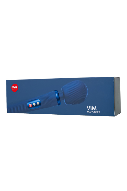 Изображение Fun Factory, Германия Вибромассажер Fun Factory VIM VIBRATING WAND, силикон, синий, 31,3 см
