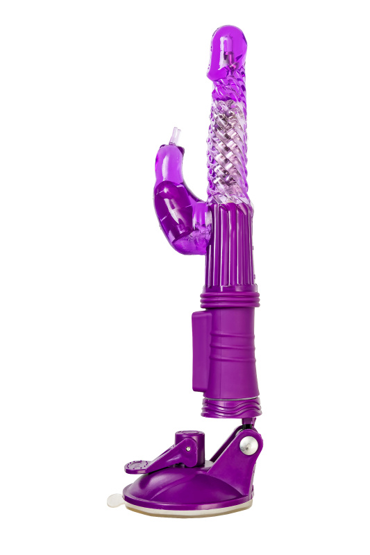 A-toys by TOYFA Вибратор с клиторальным стимулятором A-Toys by TOYFA High-Tech fantasy, TPR, фиолетовый, 24 см — купить в Минске Фото A-toys by TOYFA Вибратор с клиторальным стимулятором A-Toys by TOYFA High-Tech fantasy, TPR, фиолетовый, 24 см