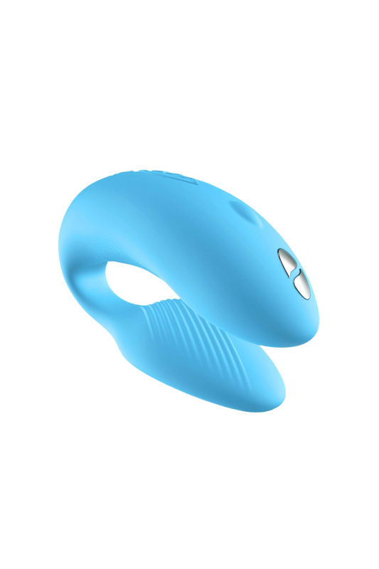 Фото We-Vibe, Канада Вибратор WE-VIBE Chorus силикон, голубой, 11 см