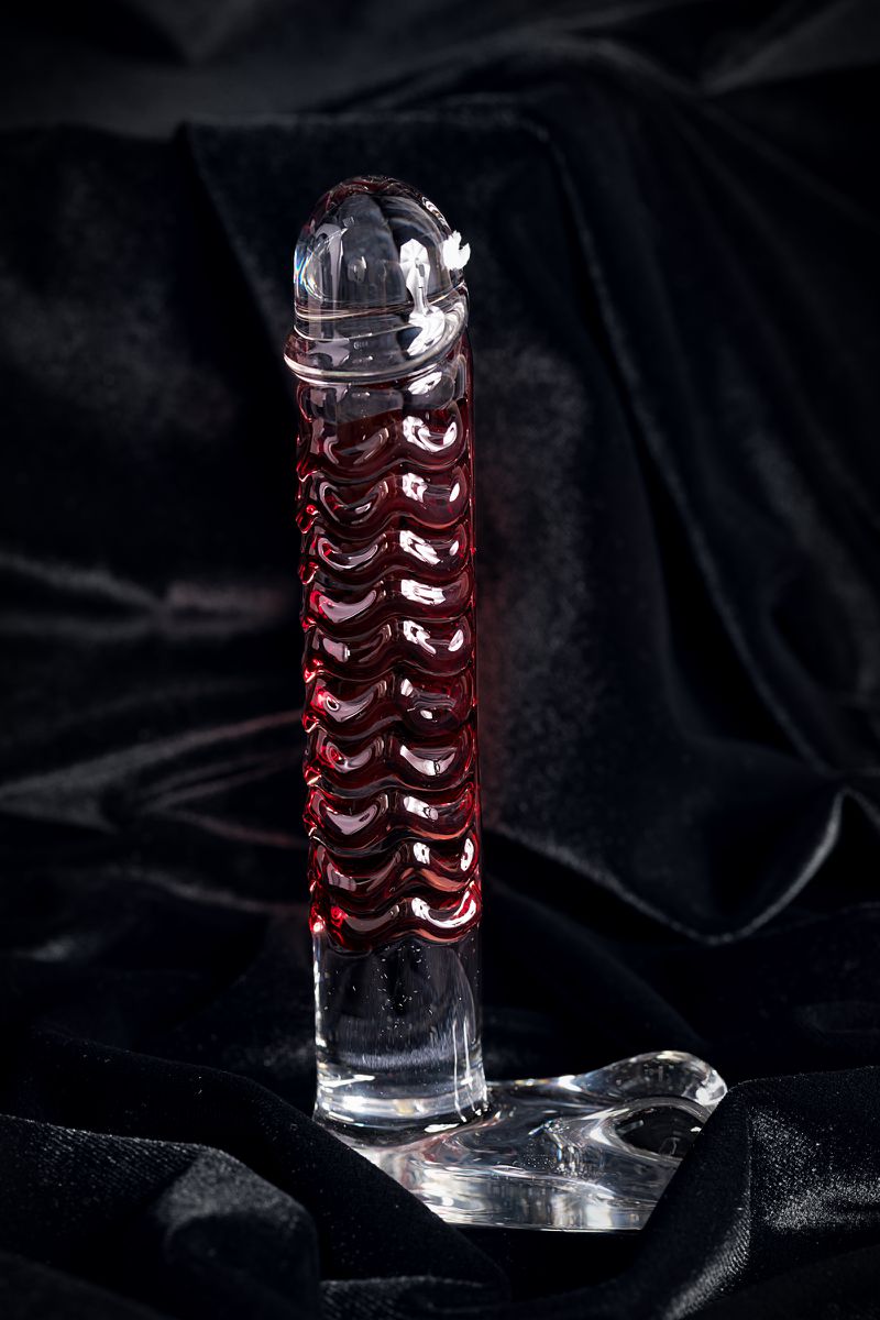 Изображение Sexus Glass Нереалистичный фаллоимитатор Sexus Glass, стекло, прозрачный, 16 см