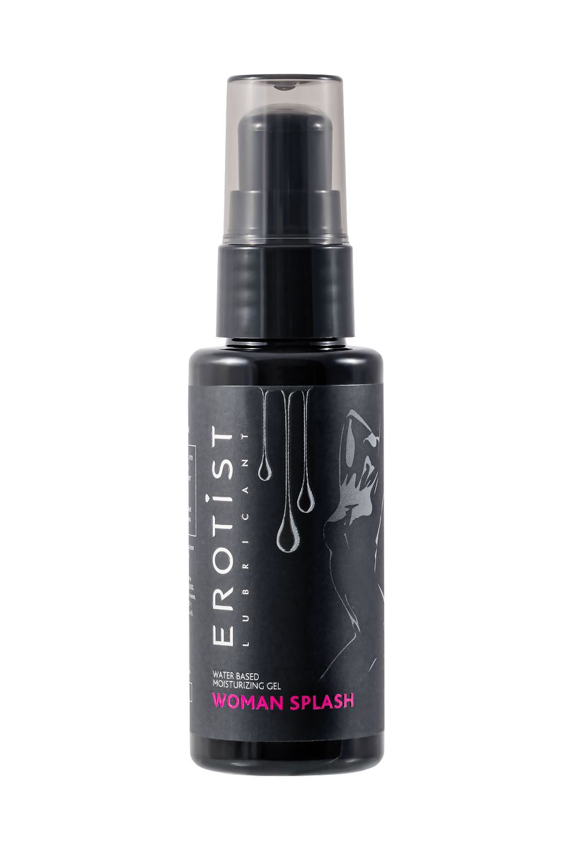 Фото Erotist Lubricant Увлажняющий гель-лубрикант Erotist с имитацией женской смазки на водной основе WOMAN SPLASH, 50 мл