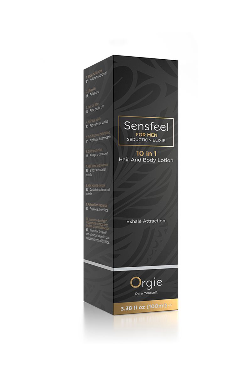 Orgie, Португалия Спрей для тела и волос с феромонами для мужчин ORGIE SENSFEEL 10 в 1, 100 мл
