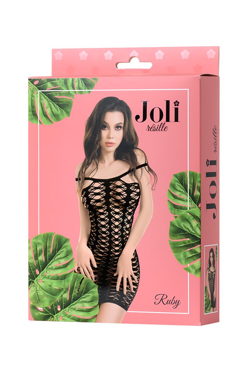 Фото Joli Платье-сетка Joli Ruby, черный, L/XL