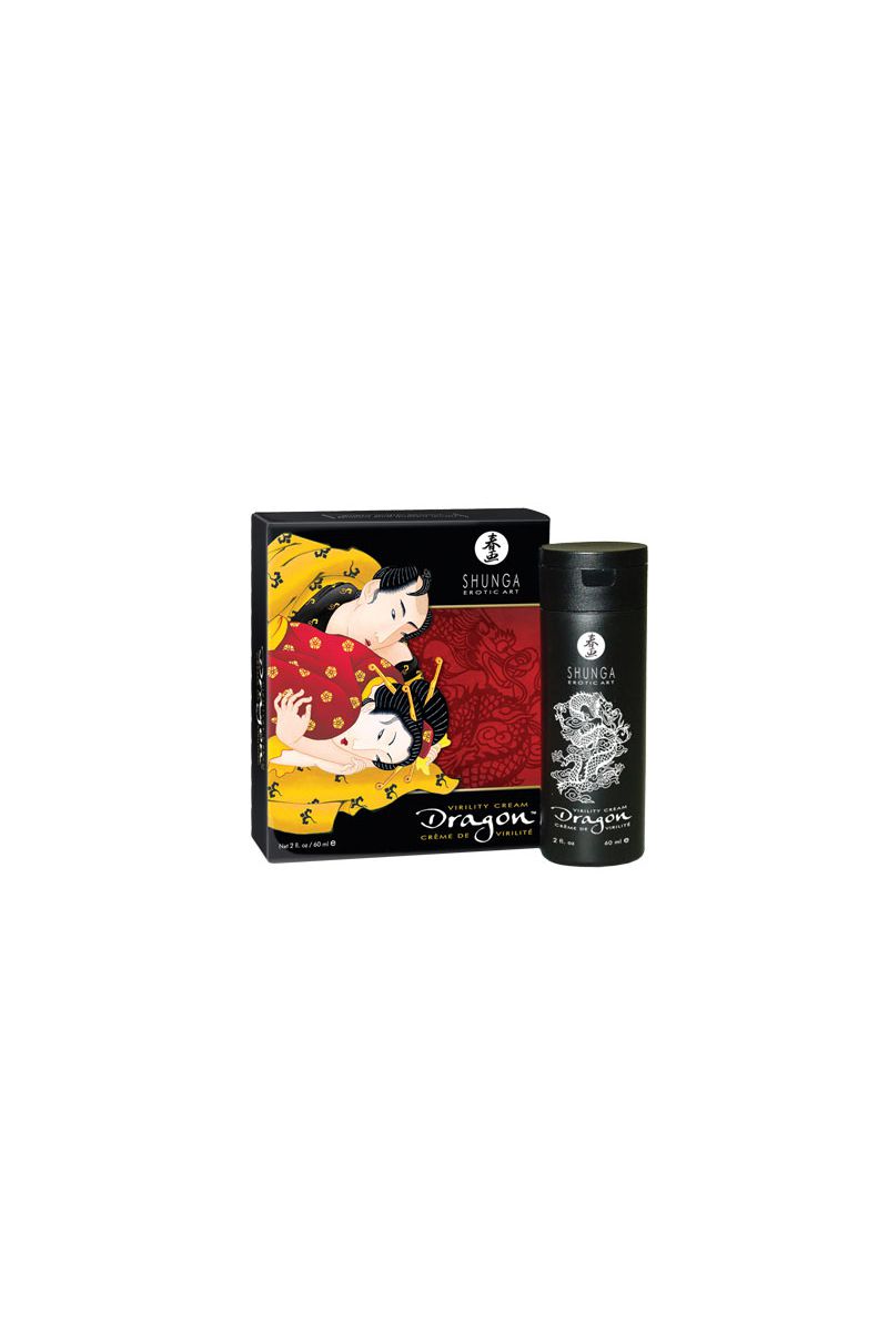 Фото Shunga toys, Канада Интимный крем-лубрикант для мужчин Shunga «Дракон» (Dragon), эффект «ледяного огня», 60 мл